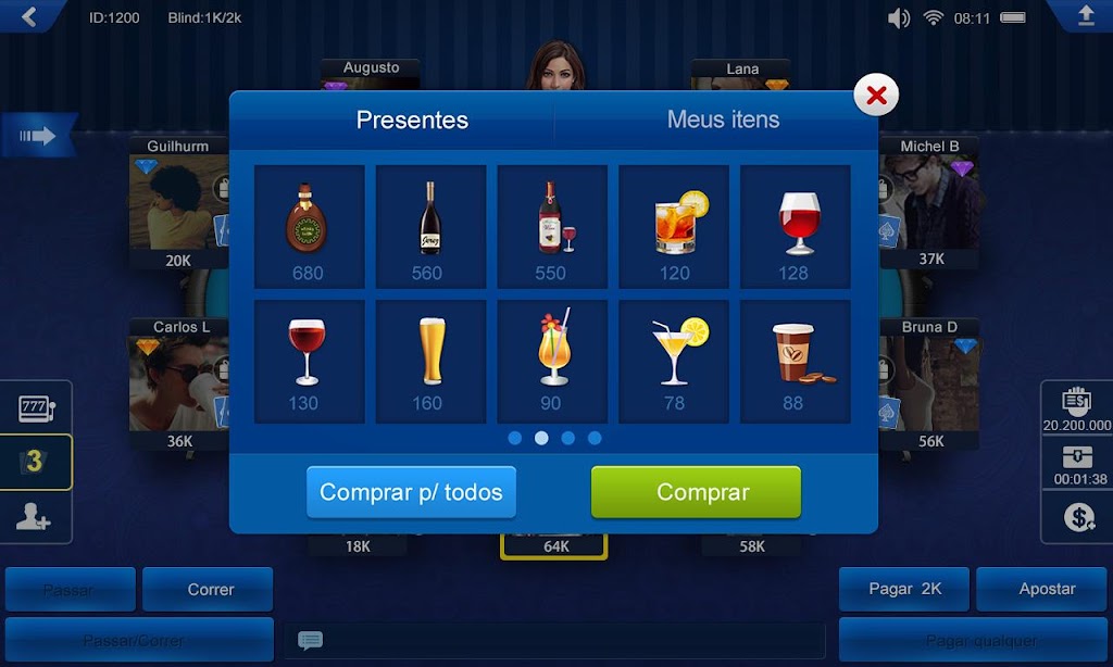 Poker Brasil HD 螢幕截圖 2