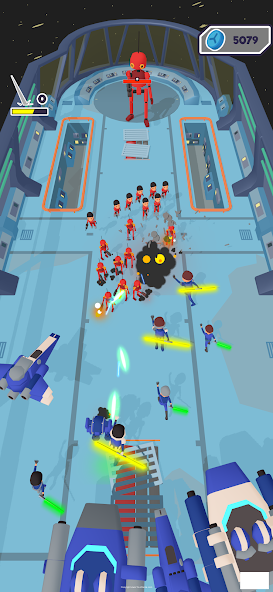 Space Army: Universe Clash Mod ဖန်သားပြင်ဓာတ်ပုံ 0