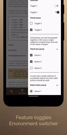 Beagle - Debug menu demo স্ক্রিনশট 3