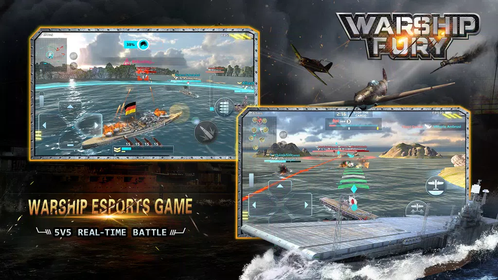 Warship Fury 螢幕截圖 1
