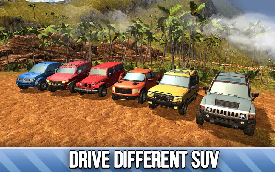 SUV 4x4 Rally Driving スクリーンショット 1