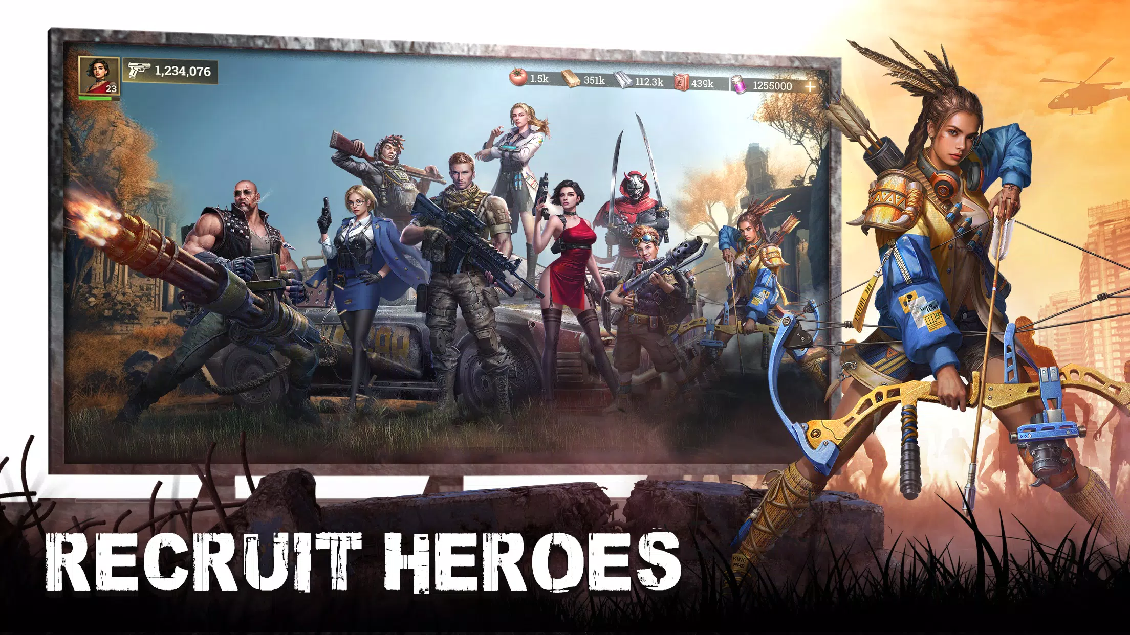 Zombiflux: Sleepless War Captura de tela 2