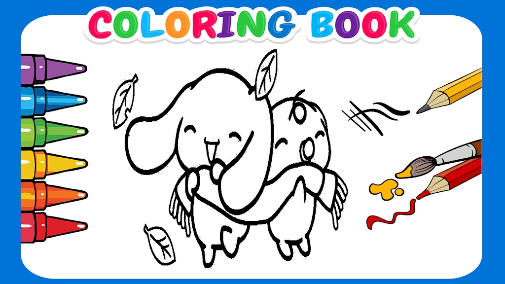 Cute Cinnamoroll coloring book应用截图第3张