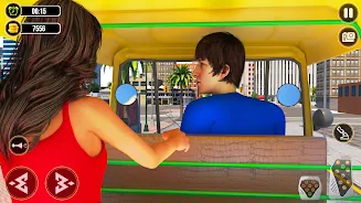 Tuk Tuk Auto Driving Games ภาพหน้าจอ 2