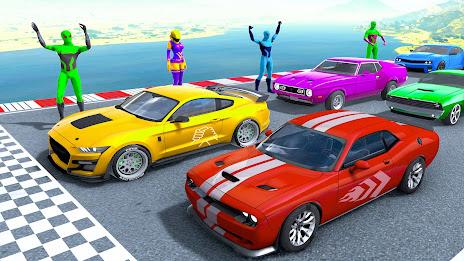 Superhero Car Stunt Game 3D 스크린샷 0