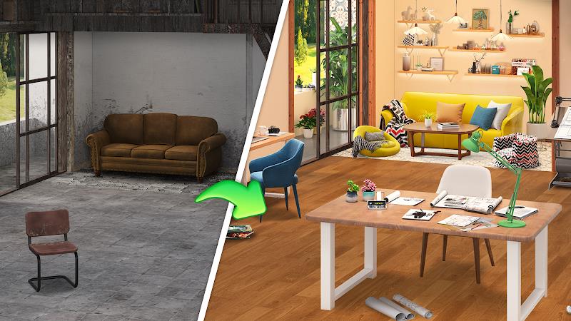 Merge & Design: House Makeover Screenshot 0