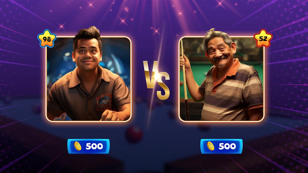 Schermata 8 Ball Clash - Pool Billiards Mod 1