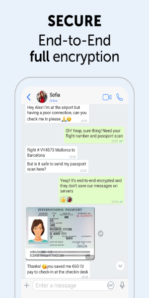 Zangi Private Messenger Screenshot 1