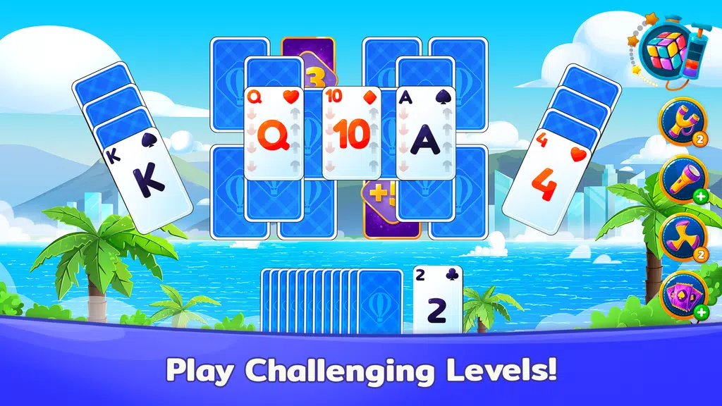 SoliTown – Solitaire Tripeaks スクリーンショット 3