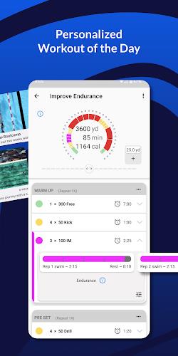 MySwimPro: Swim Workout App Captura de pantalla 3