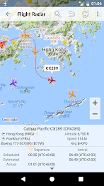 Hong Kong Flight Info スクリーンショット 2