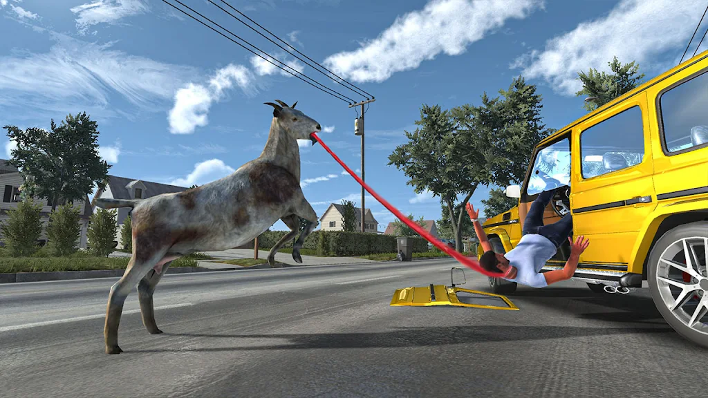 Goat Sim Crazy City Simulator Ảnh chụp màn hình 0