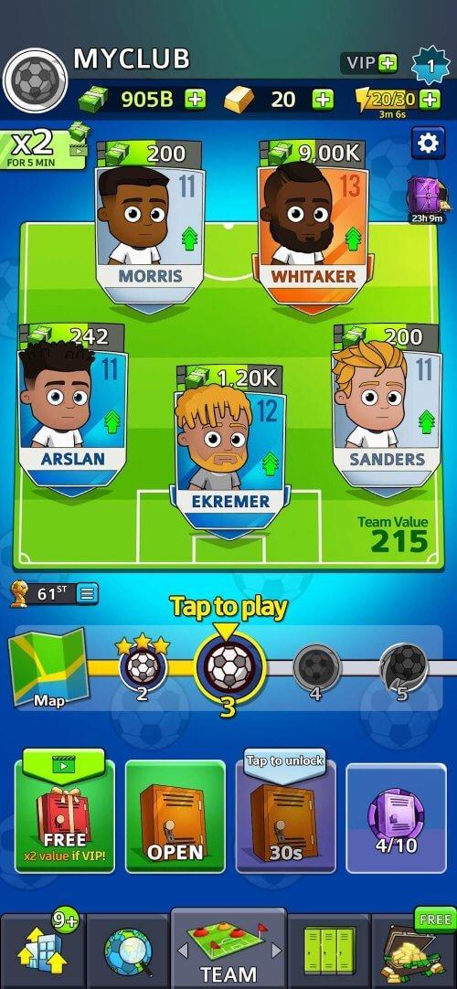 Idle Soccer Story Screenshot 0