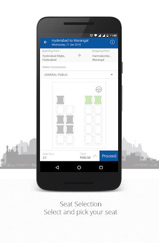 TSRTC Official Online Booking Capture d'écran 3