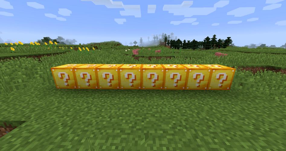 Lucky block mod for mcpe Captura de pantalla 2