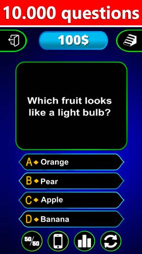 Millionaire - Quiz 2025 ဖန်သားပြင်ဓာတ်ပုံ 0