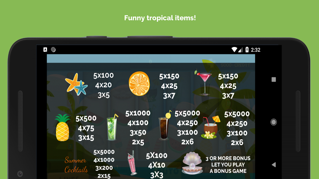 Lucky Vegas - Summer Cocktail Slot Jackpot Machine スクリーンショット 2