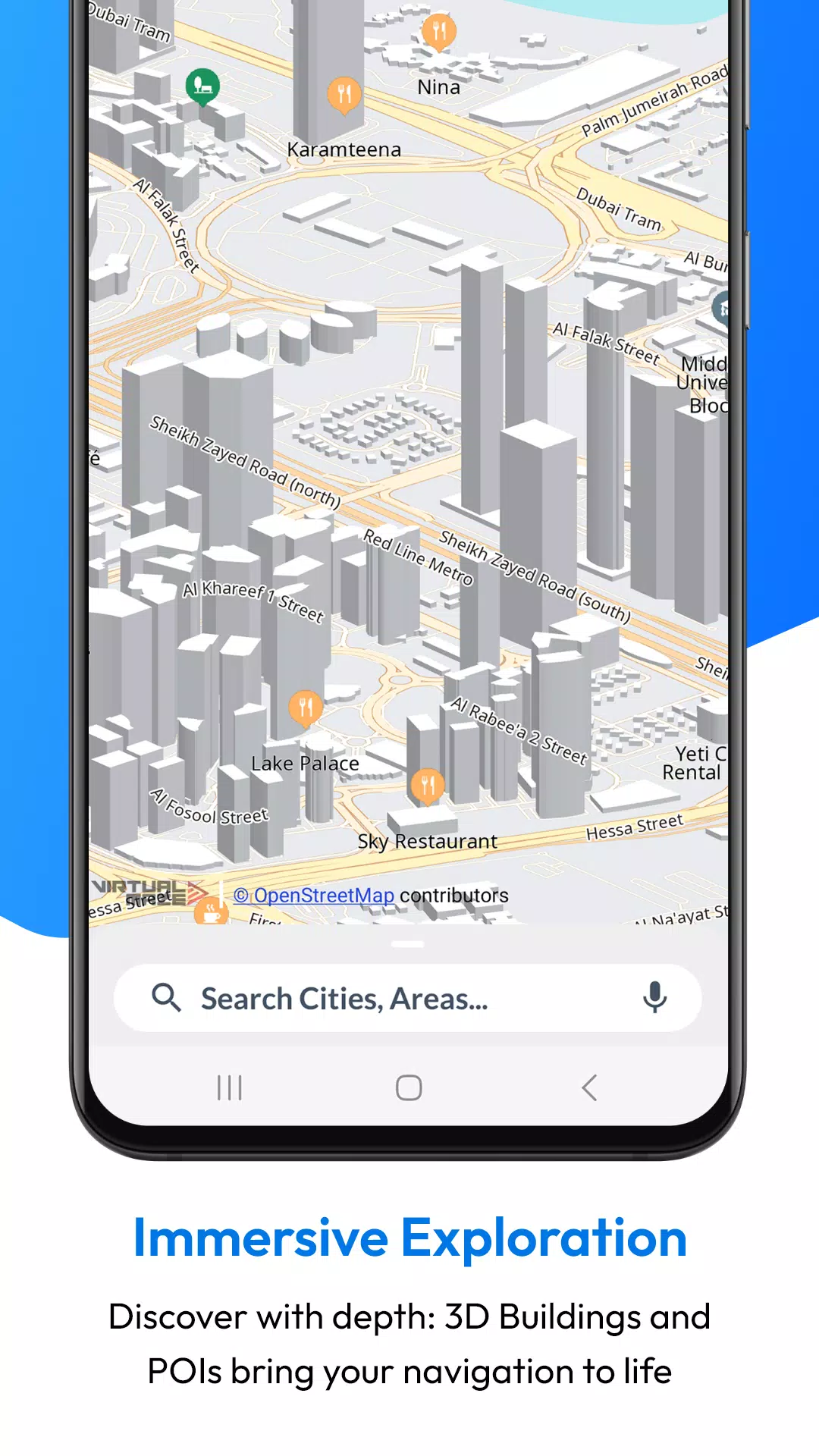 Offline Map Navigation 螢幕截圖 2