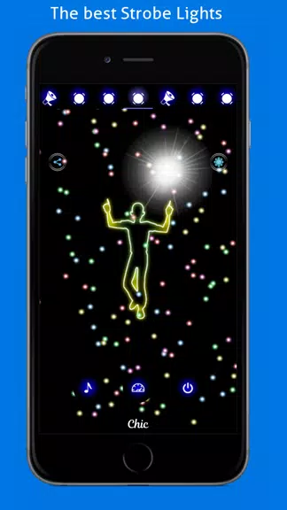 Disco Light: Flashlight with S Screenshot 2