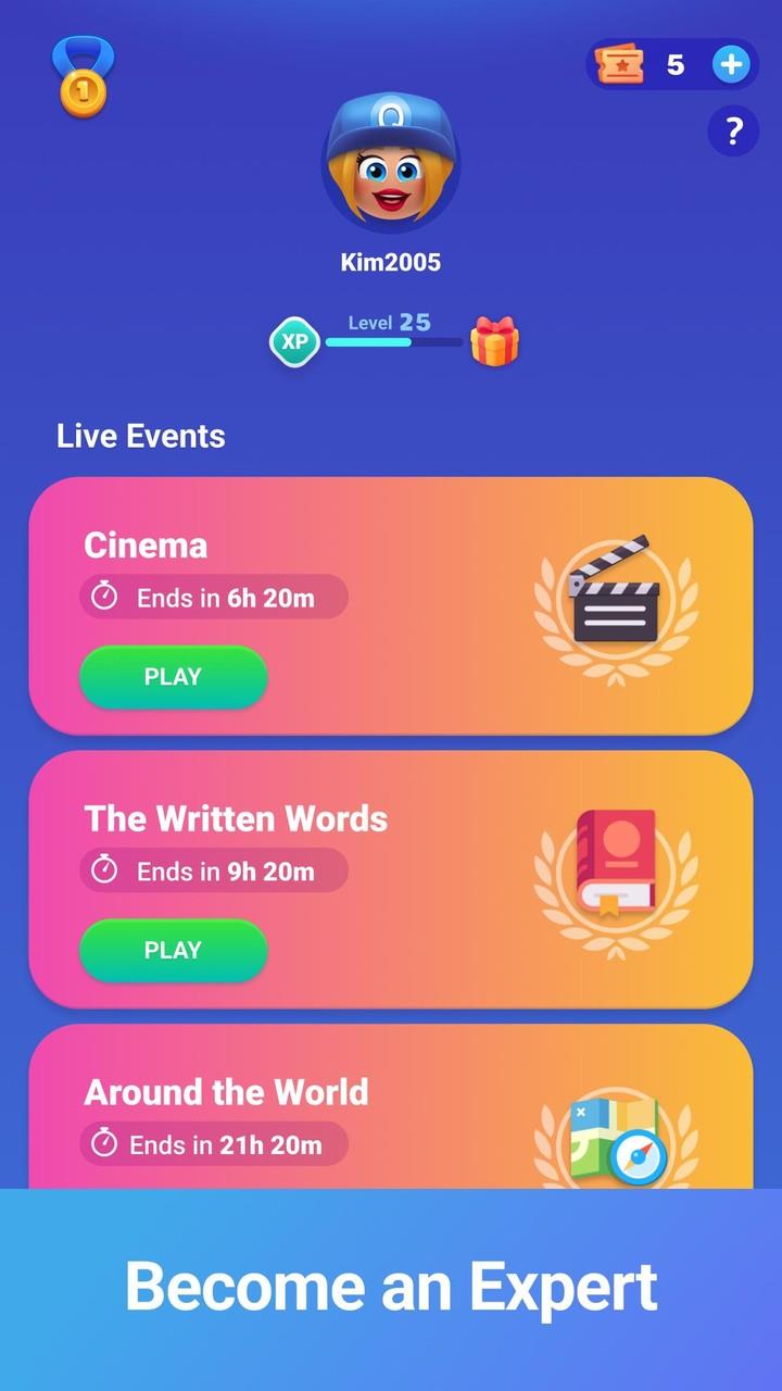 QuizDuel! Quiz & Trivia Game Screenshot 1