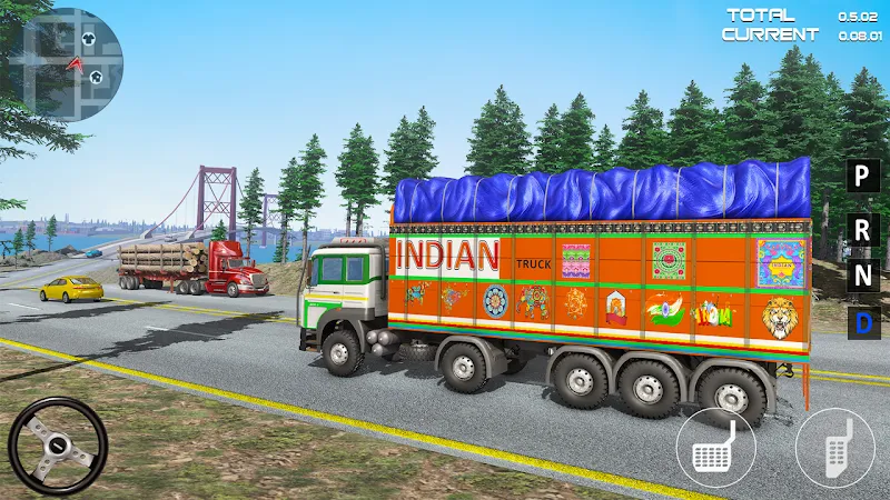 Indian Driver Cargo Truck Game应用截图第1张