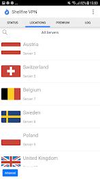 Shellfire VPN Screenshot 1