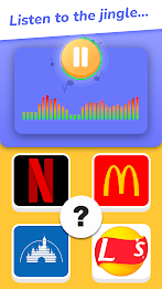 Jingle Quiz: logo music trivia Screenshot 1