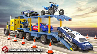 Police Transport Car Parking 스크린샷 3