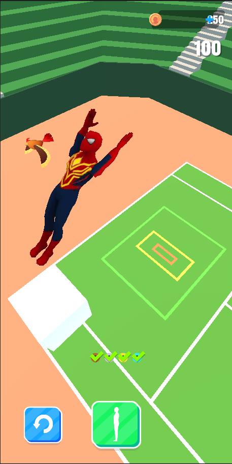 Superhero Flip Jump: Sky Fly Screenshot 1