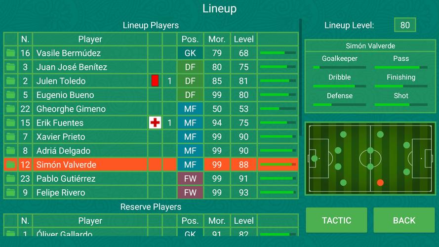 Football Team Manager 螢幕截圖 0