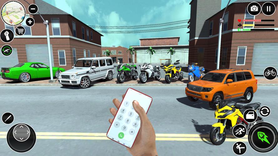 Indian Bike Game 3d Driving Скриншот 2