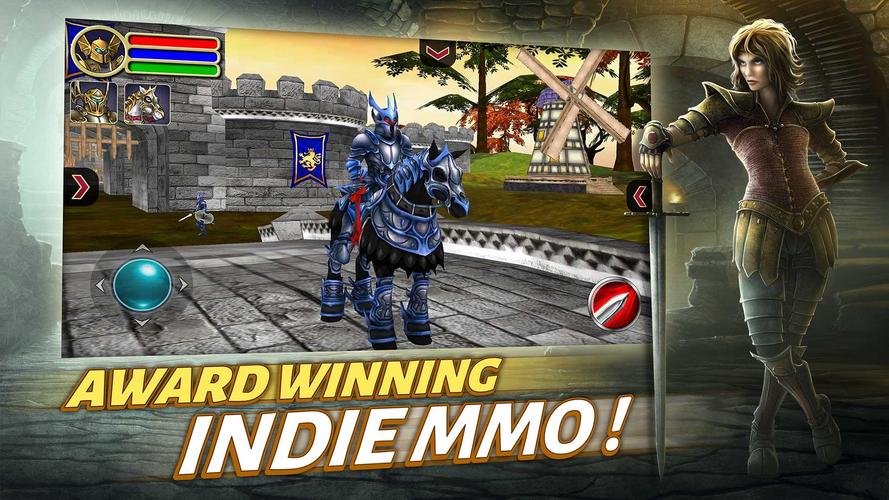 Sherwood Dungeon 3D MMO RPG 螢幕截圖 0