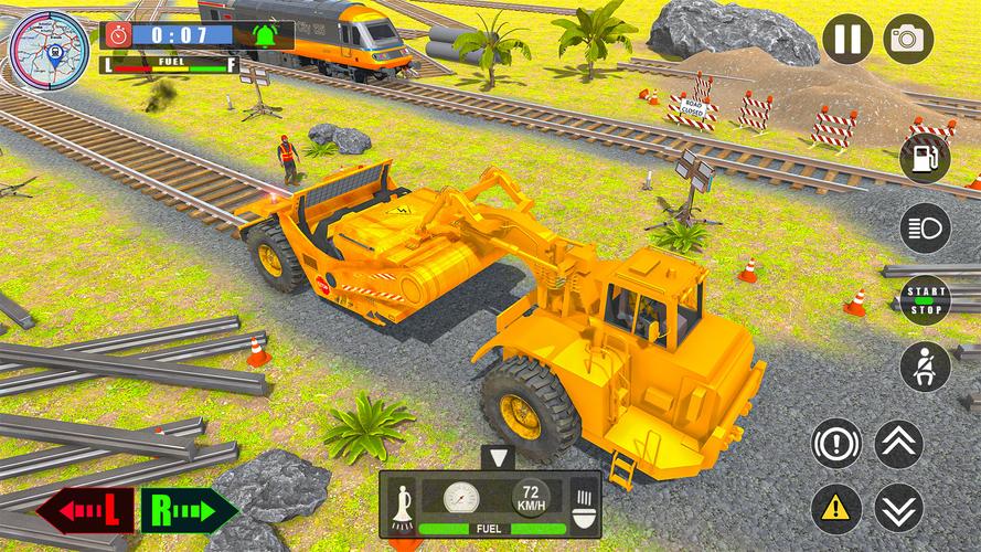 Train Station: JCB Wala Game ဖန်သားပြင်ဓာတ်ပုံ 0