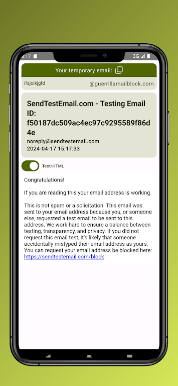 Guerrilla Mail - Temp Mail ภาพหน้าจอ 3