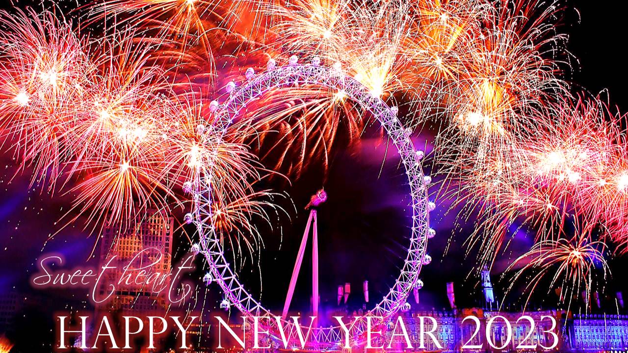 Happy NewYear Wishes Schermafbeelding 2