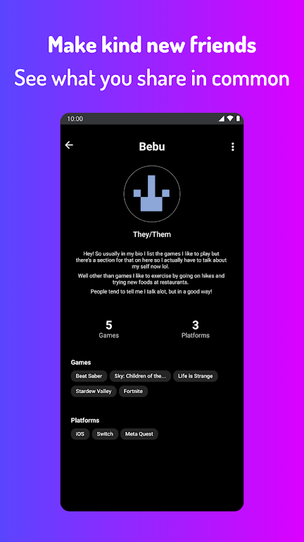 Playsum: find gaming friends Capture d'écran 0