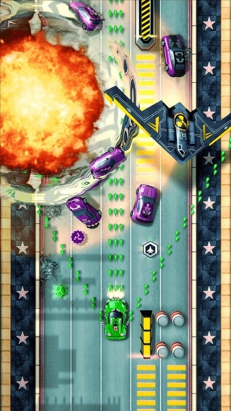 Chaos Road: Combat Car Racing 螢幕截圖 2