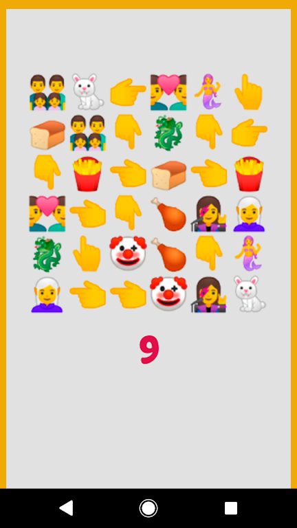Emoji Memory Match Game 螢幕截圖 1