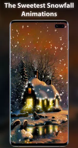 Snow Live Wallpaper 螢幕截圖 0