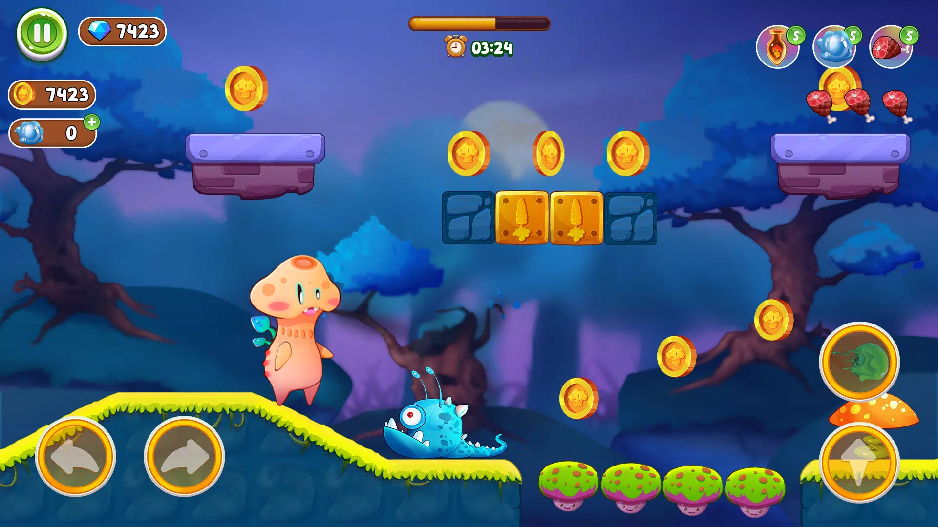 Mushroom War: Legend Adventure 螢幕截圖 2