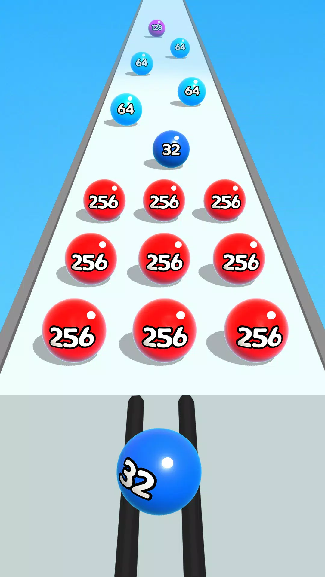 Numbers Ball Blend Challenge Screenshot 3