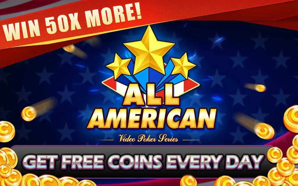 All American & Double Bonus - VIDEO POKER Capture d'écran 2