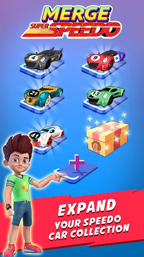 Merge Super Speedo - Kicko Car Tycoon Скриншот 3