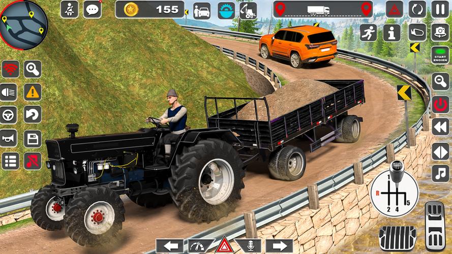 Tractor Driving Farming Games Captura de tela 0