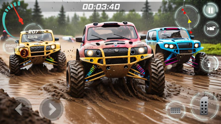 Offroad Mud Truck Game Offline Schermafbeelding 1