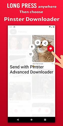 Video Downloader for Pinterest स्क्रीनशॉट 0