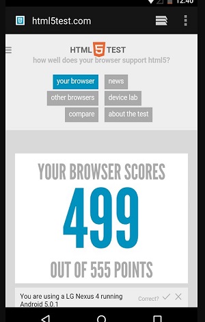 Android System WebView Beta Schermafbeelding 0