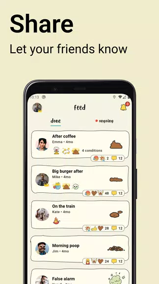 Poopie - Poop Map & Calendar Captura de tela 0