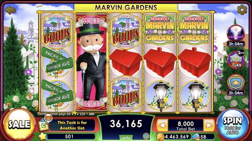 MONOPOLY Slots Скриншот 3