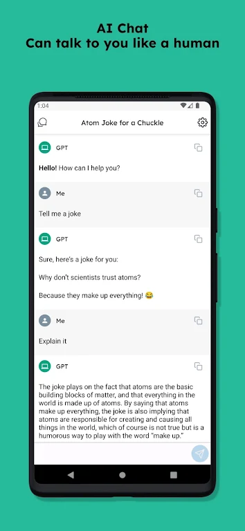 AI Chat - Smart Assistant Schermafbeelding 0